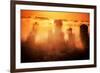 Fog Fire, Epic Light and Fog at San Francisco California-Vincent James-Framed Photographic Print