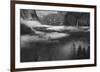 Fog Floating in Yosemite Valley-null-Framed Premium Giclee Print