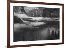 Fog Floating in Yosemite Valley-null-Framed Premium Giclee Print