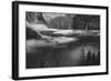 Fog Floating in Yosemite Valley-null-Framed Art Print