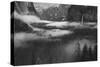 Fog Floating in Yosemite Valley-Hong Zeng-Stretched Canvas