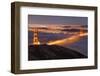 Fog Heaven Rest, Epioc View San Francisco Bay Fog, Golden Gate-Vincent James-Framed Photographic Print