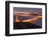 Fog Heaven Rest, Epioc View San Francisco Bay Fog, Golden Gate-Vincent James-Framed Photographic Print