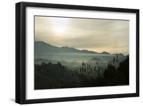 Fog in the Mountain-Linden Sally-Framed Art Print