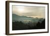 Fog in the Mountain-Linden Sally-Framed Premium Giclee Print