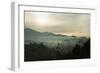 Fog in the Mountain-Linden Sally-Framed Premium Giclee Print