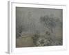 Fog in Voisins, c.1874-Alfred Sisley-Framed Giclee Print