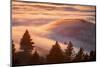 Fog Island, San Francisco Bay Area, Northern California Sunset-Vincent James-Mounted Photographic Print