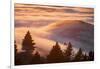 Fog Island, San Francisco Bay Area, Northern California Sunset-Vincent James-Framed Photographic Print