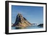 Fog Lifting on the Steep Cliffs of Icy Arm, Baffin Island, Nunavut, Canada, North America-Michael Nolan-Framed Photographic Print