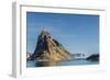 Fog Lifting on the Steep Cliffs of Icy Arm, Baffin Island, Nunavut, Canada, North America-Michael Nolan-Framed Photographic Print