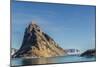 Fog Lifting on the Steep Cliffs of Icy Arm, Baffin Island, Nunavut, Canada, North America-Michael Nolan-Mounted Photographic Print