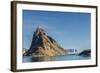 Fog Lifting on the Steep Cliffs of Icy Arm, Baffin Island, Nunavut, Canada, North America-Michael Nolan-Framed Photographic Print