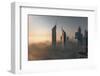 Fog Lockdown on the City of Steel-Stan Huang-Framed Photographic Print