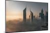 Fog Lockdown on the City of Steel-Stan Huang-Mounted Photographic Print