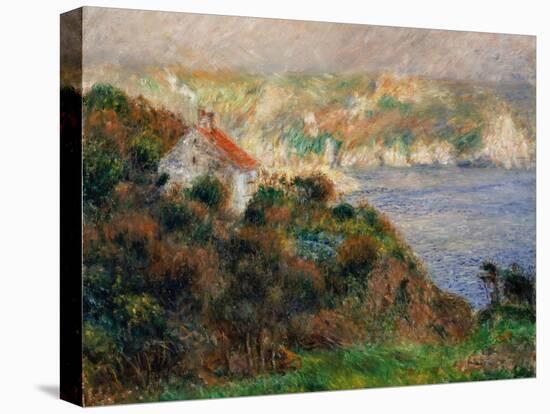 Fog on Guernsey, 1883-Pierre-Auguste Renoir-Stretched Canvas