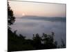 Fog on the Connecticut River, Sugarloaf Mountain State Reservation, Deerfield, Massachusetts, USA-Jerry & Marcy Monkman-Mounted Photographic Print