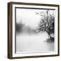 Fog on the Lake 1-Sally Linden-Framed Photographic Print