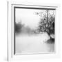 Fog on the Lake 1-Sally Linden-Framed Photographic Print