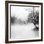 Fog on the Lake 1-Sally Linden-Framed Photographic Print