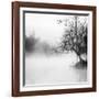 Fog on the Lake 1-Sally Linden-Framed Photographic Print