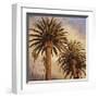 Fog over Canary Palms-Rick Garcia-Framed Giclee Print