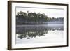 Fog over the Lake in Long Pine Area of Everglades NP-Terry Eggers-Framed Photographic Print