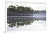 Fog over the Lake in Long Pine Area of Everglades NP-Terry Eggers-Framed Photographic Print