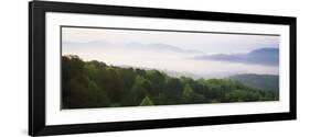 Fog over Valley, Great Smoky Mountains National Park, Tennessee, USA-null-Framed Photographic Print