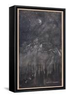 Fog Personified-Arthur Rackham-Framed Stretched Canvas