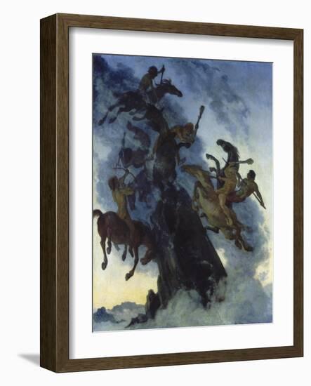 Fog Rider, 1896-Albert Welti-Framed Giclee Print