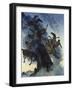 Fog Rider, 1896-Albert Welti-Framed Giclee Print