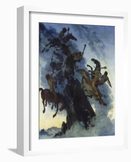 Fog Rider, 1896-Albert Welti-Framed Giclee Print