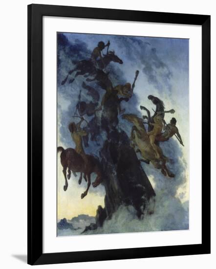 Fog Rider, 1896-Albert Welti-Framed Giclee Print