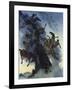 Fog Rider, 1896-Albert Welti-Framed Giclee Print