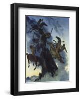 Fog Rider, 1896-Albert Welti-Framed Giclee Print