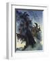 Fog Rider, 1896-Albert Welti-Framed Giclee Print