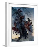 Fog Riders-Albert Welti-Framed Giclee Print