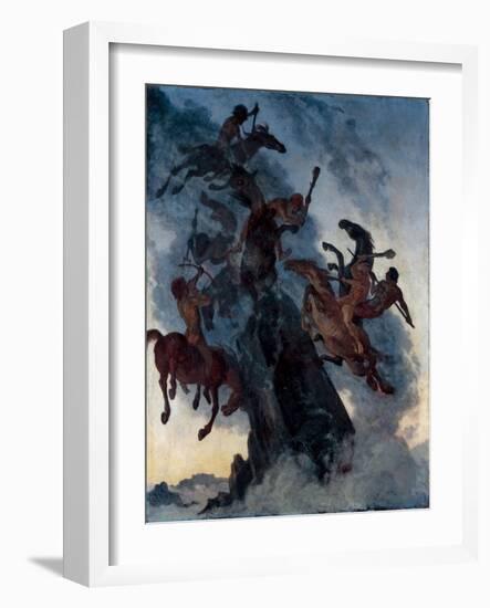 Fog Riders-Albert Welti-Framed Giclee Print