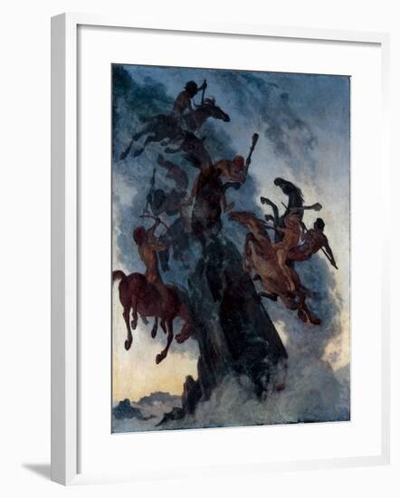 Fog Riders-Albert Welti-Framed Giclee Print