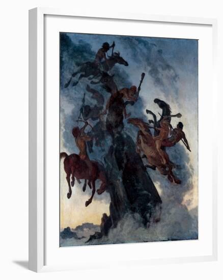 Fog Riders-Albert Welti-Framed Giclee Print