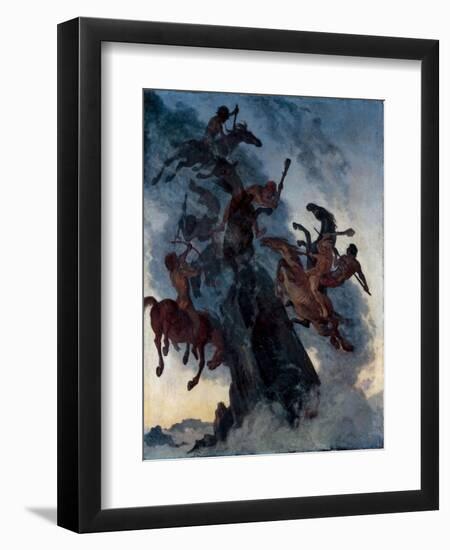 Fog Riders-Albert Welti-Framed Giclee Print