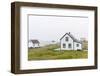 Fog Rolls in over the Small Preserved Fishing Village of Battle Harbour-Michael Nolan-Framed Photographic Print