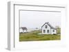 Fog Rolls in over the Small Preserved Fishing Village of Battle Harbour-Michael Nolan-Framed Photographic Print