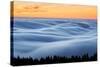 Fog Stream at Sunset, Mount Tam, Pacific Ocaen, San Francisco-Vincent James-Stretched Canvas