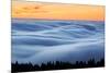 Fog Stream at Sunset, Mount Tam, Pacific Ocaen, San Francisco-Vincent James-Mounted Photographic Print