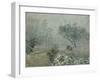 Fog, Voisins, 1874-Alfred Sisley-Framed Giclee Print