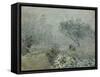 Fog, Voisins, 1874-Alfred Sisley-Framed Stretched Canvas