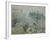 Fog, Voisins, 1874-Alfred Sisley-Framed Giclee Print