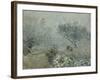 Fog, Voisins, 1874-Alfred Sisley-Framed Giclee Print